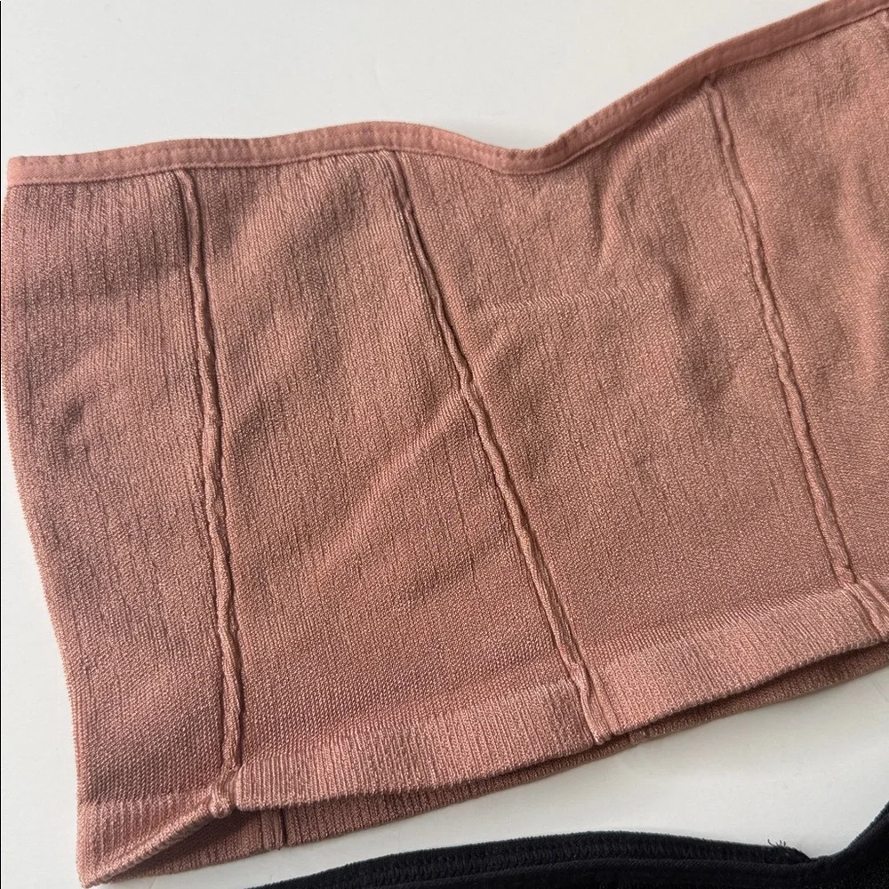 Free People Strapless Bandeau Bralettes (2) Medium / Large